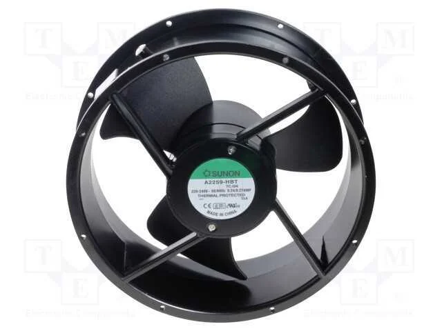 Ventilador: AC, transversal, 230VAC, 254x89mm, 14.