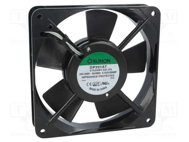 Ventilador: Ac, Transversal, 230vac, 120x120x25mm, 112m3/H, 44dba