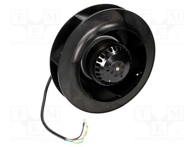 Ventilador: Ac, Radial, 230vac, 225x69mm, 852m3/H, 70dba, Esf&eacute;rico