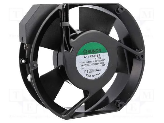 Ventilador: Ac, Transversal, 115vac, 171x151x51mm, 51dba, Esf&eacute;rico