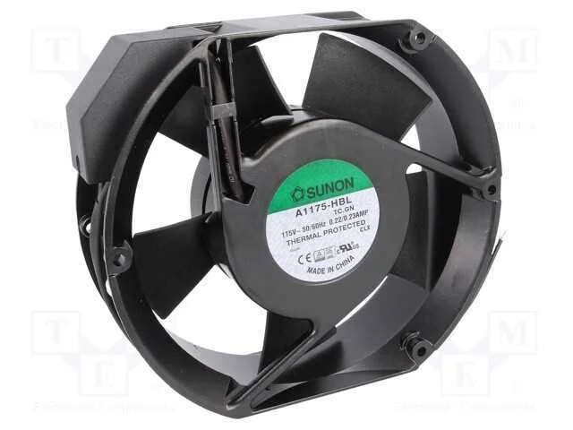 Ventilador: Ac, Transversal, 115vac, 171x151x51mm, 51dba, Esf&eacute;rico
