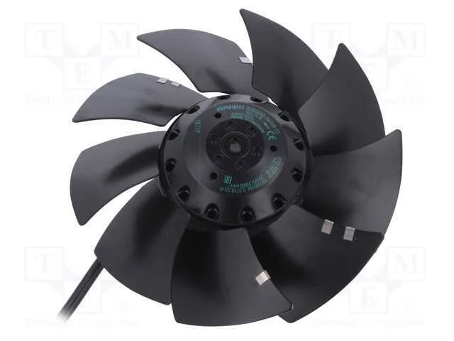Ventilador: AC, transversal, 400VAC, 197x62mm, 94.