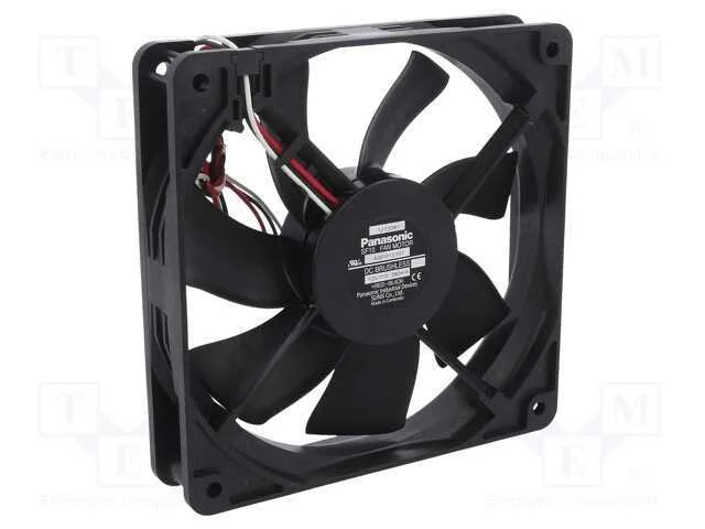 Ventilador: Dc, Transversal, 12vdc, 120x120x25mm,.