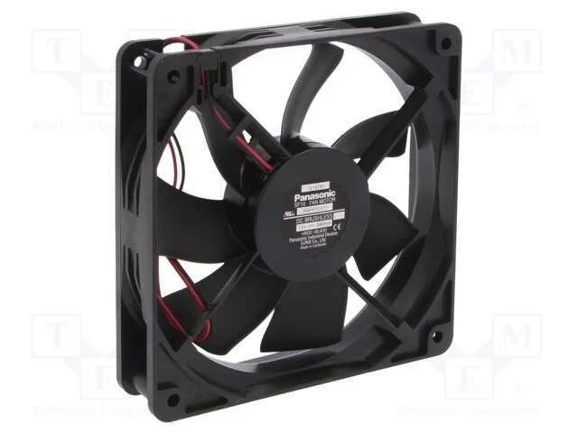 Ventilador: Dc, Transversal, 12vdc, 120x120x25mm,.