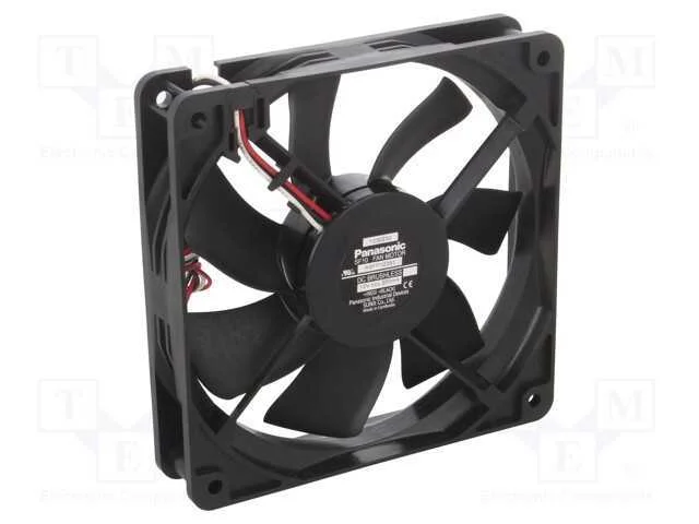 Ventilador: Dc, Transversal, 12vdc, 120x120x25mm,.