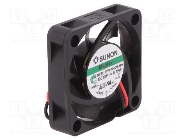 Ventilador: Dc, Transversal, 12vdc, 40x40x10mm, 13,52m3/H, 27,3dba