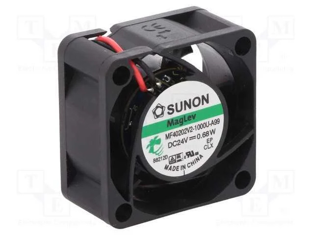 Ventilador: Dc, Transversal, 24vdc, 40x40x20mm, 13,01m3/H, 21dba