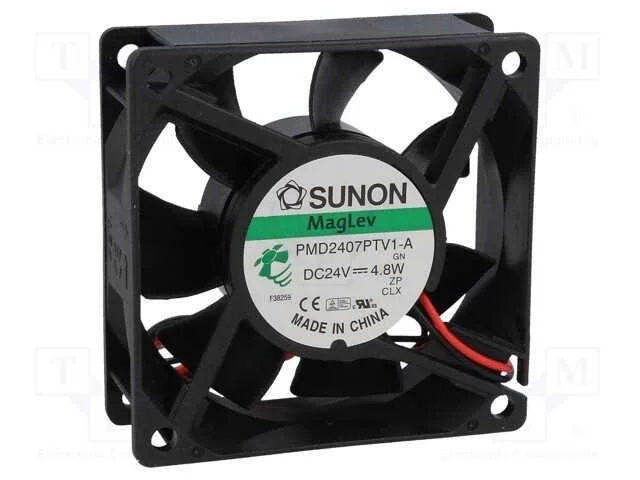 Ventilador: Dc, Transversal, 24vdc, 70x70x25mm, 83,25m3/H, 44dba