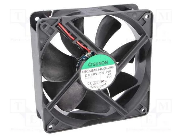 Ventilador: Dc, Transversal, 48vdc, 120x120x38mm, 234,4m3/H, 48dba