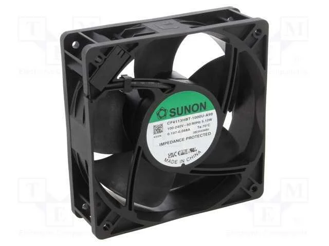 Ventilador: Ec, Transversal, 230vac, 120x120x38mm, 164m3/H