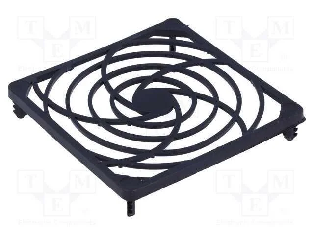 Capa, Pl&aacute;stico, 80x80mm, Trava, A: 80mm, B: 14,5mm, C: 2,8mm, D: 5,5mm