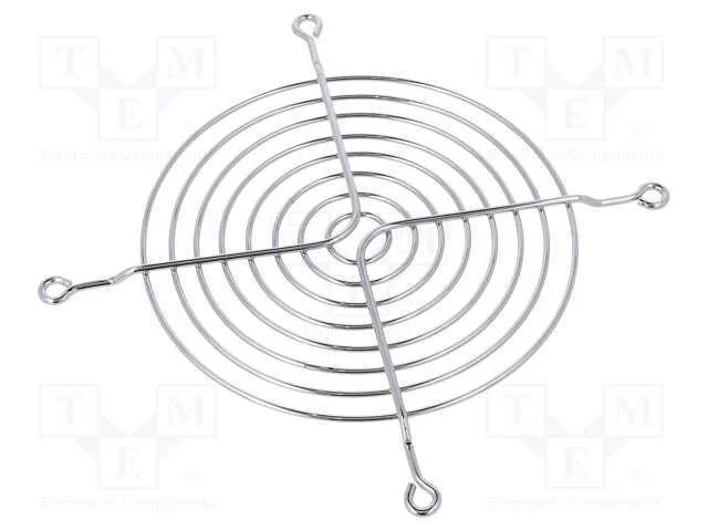 Capa, metal, 127x127mm, parafuso