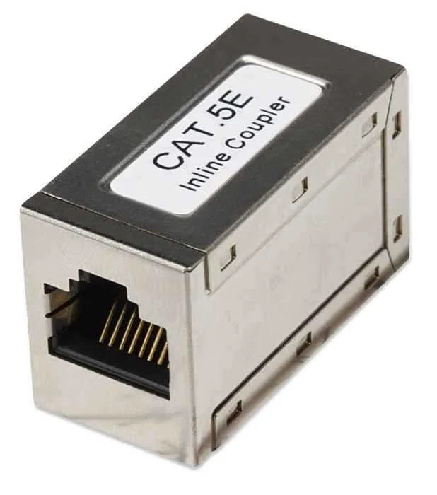 Intellinet Kupplung Rj45 Cat5e 8p8c Bu/Bu Ftp        Silber