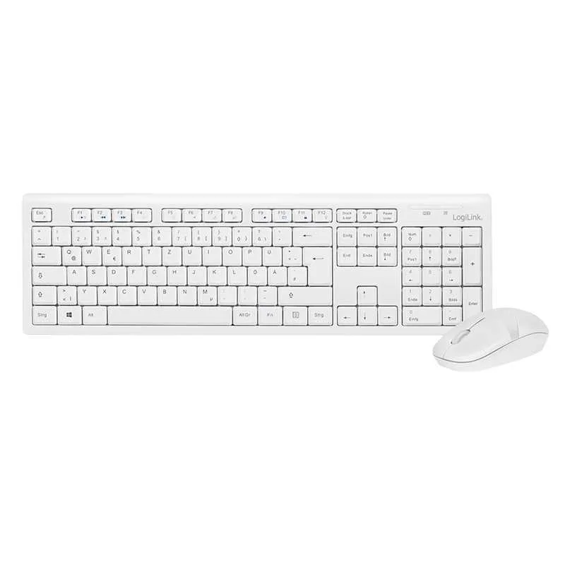 LOGILINK ID0104W TECLADO RATO INCLU&Iacute;DO USB ALEM&Atilde;O.