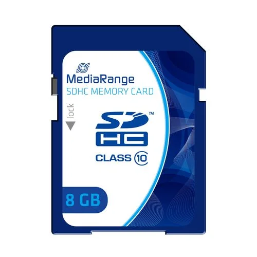 MEDIARANGE MR962 CART&Atilde;O DE MEM&Oacute;RIA 8 GB SDHC CLAS.