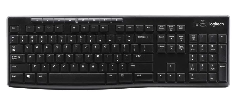 LOGITECH WIRELESS KEYBOARD K270 TECLADO RF WIRELE.