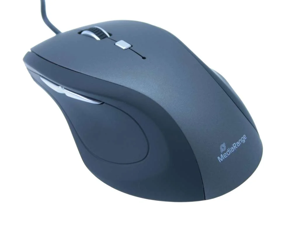 Mediarange Maus Optisch 5 Tasten Inkl. Scrollrad 2400dpi