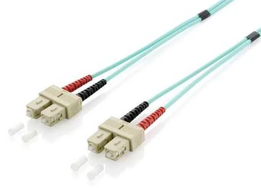 Equip 255321 Cabo de Fibra &Oacute;tica 1 M Sc Om3 Turqu.