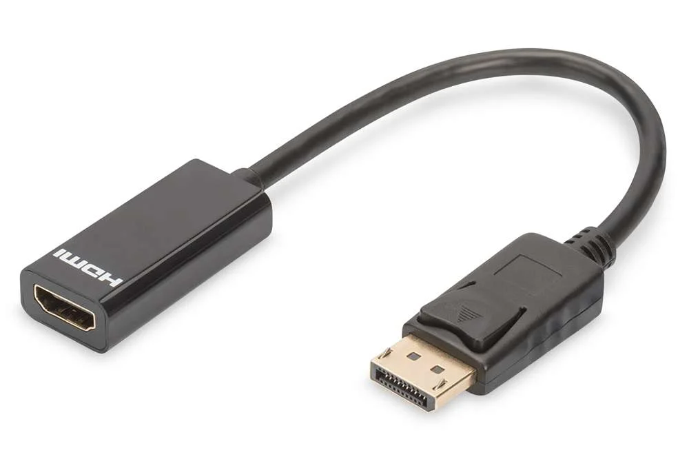 DIGITUS DISPLAYPORT - HDMI 0,15 M HDMI TYPE A (ST.