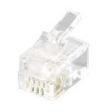 Equip Modularstecker Western 4p4c Rj11 100 St&uuml;ck