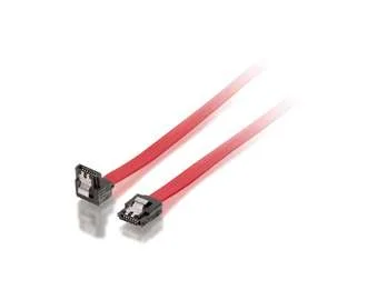 Equip Sata-Kabel  Sata -> Sata Abgewinkelt 0,30m St/St Riege Polybeutel