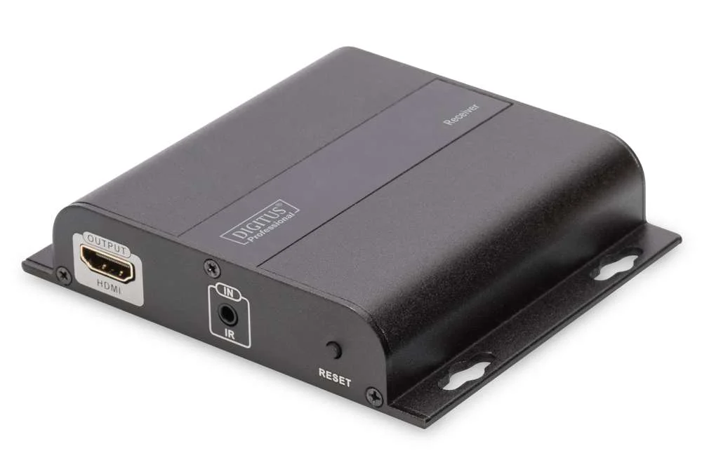 Digitus Ds-55123 Extens&atilde;o Av Receptor Av Preto