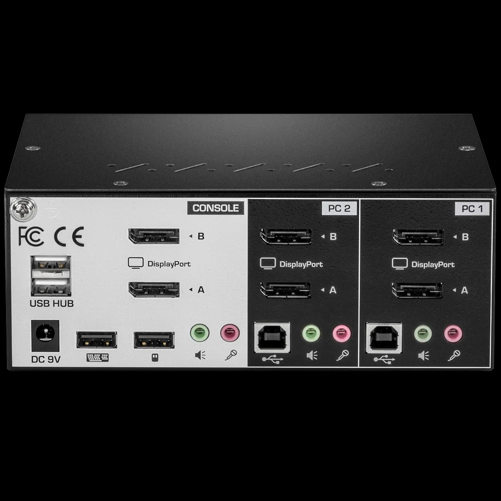 Trendnet Tk-240dp Chaveador Kvm Preto