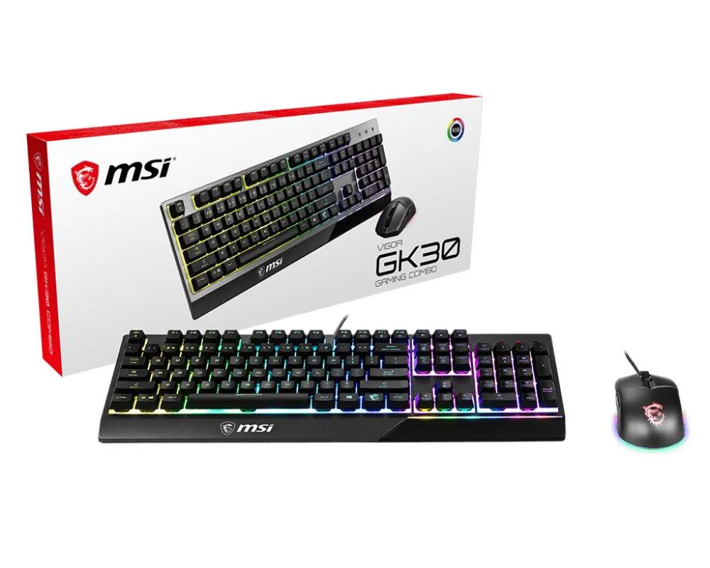 Msi S11-04de601-Cla Teclado Rato Inclu&iacute;do Usb Qwe.