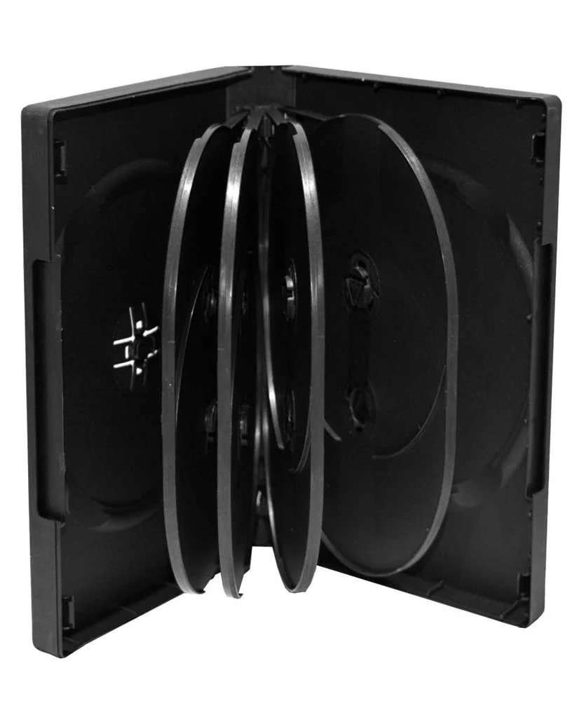 Mediarange Dvd-Leerh&uuml;lle F&uuml;r 10 Dics 33mm Schwarz 3pcs
