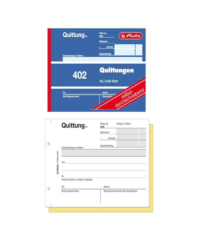 HERLITZ 886622 FORMUL&Aacute;RIO COMERCIAL