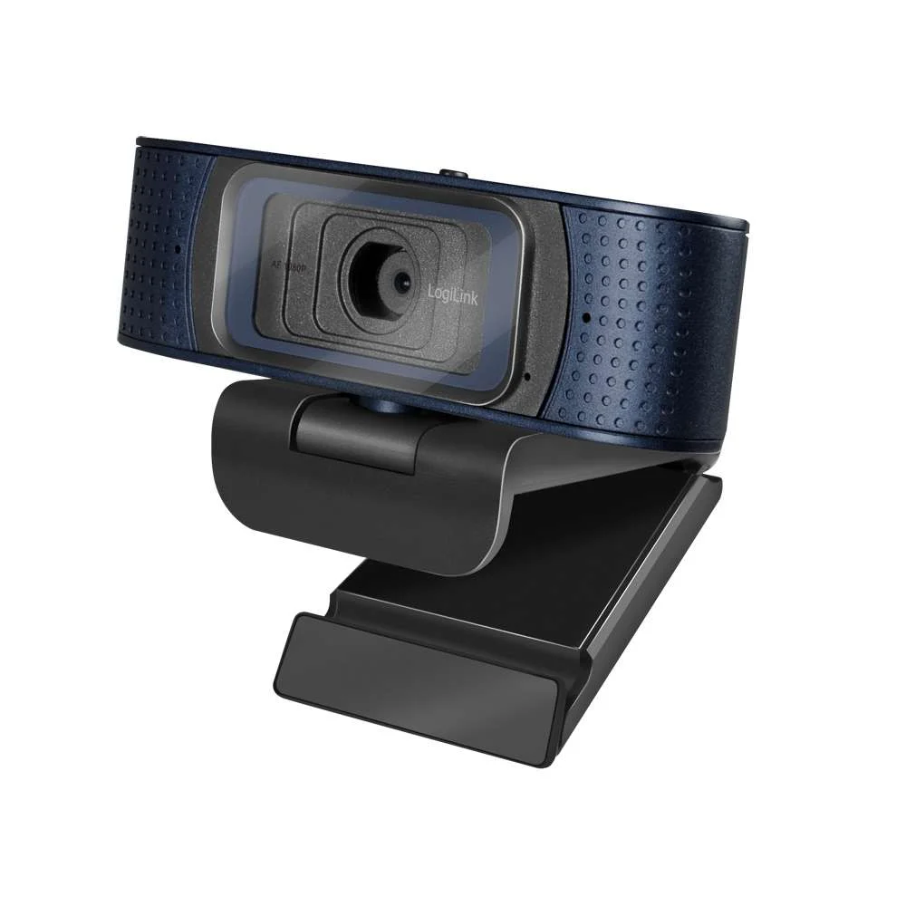 Logilink Webcam 1080p Fhd Dual-Mikro 80&deg; Autofokus&Abdeckung