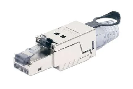 Intellinet Cat6a 10g Rj45-Feldstecker Stp M. Lasche