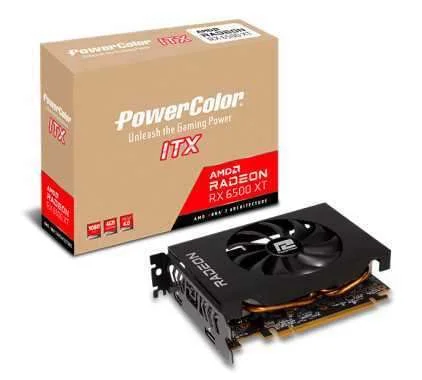 POWERCOLOR AXRX 6500XT 4GBD6-DH PLACA DE V&Iacute;DEO AM.