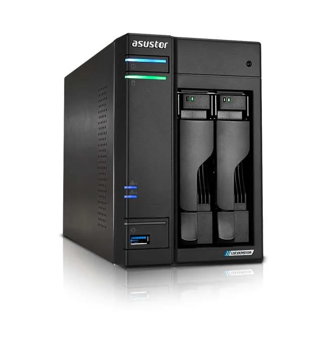 Servidor NAS AS6702T 2-Bay Lockerstor 2 Gen2 Pret.