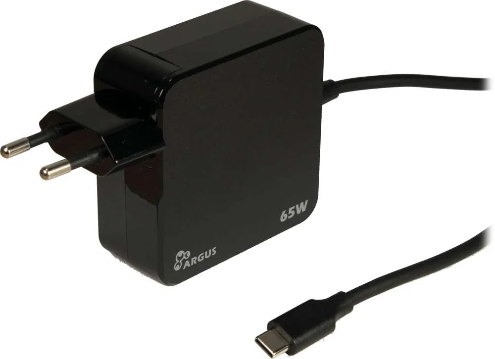 Inter-Tech Stecker-Netzteil Pd-2065 65w Usb-C Schwarz