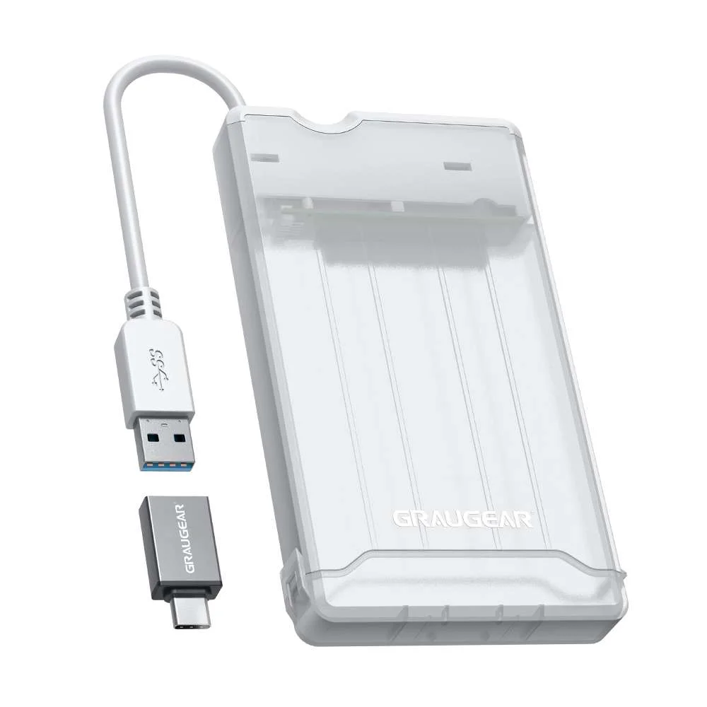 Graugear Externes Festpl.Geh&auml;use 2,5"Hdd/Ssd Usb 3.2 Alu