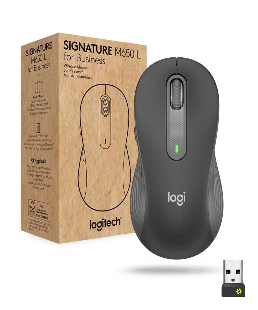Rato &Oacute;ptico Signature M650 Business Wireless/Blue.
