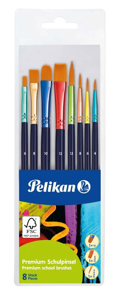 Pelikan 701181 Pincel de Artista 8 Unidade(S)