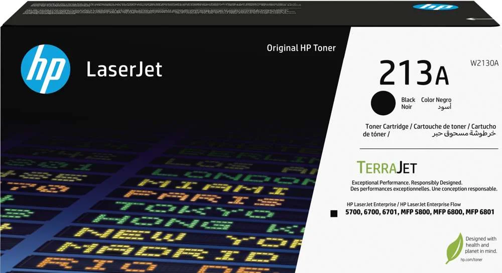 Hp Toner Cart. W2131a (213a) For Color Laserjet Enterprise Flow Mfp 6800 / Flow Mfp 6801 / Mfp 6800 