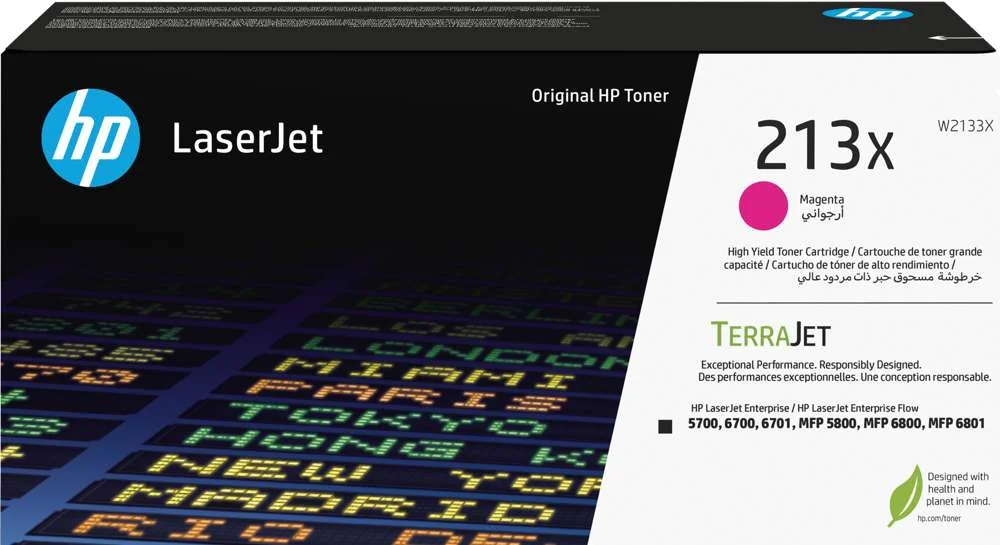 Hp Toner Laserjet Original 213x Magenta de Elevad.