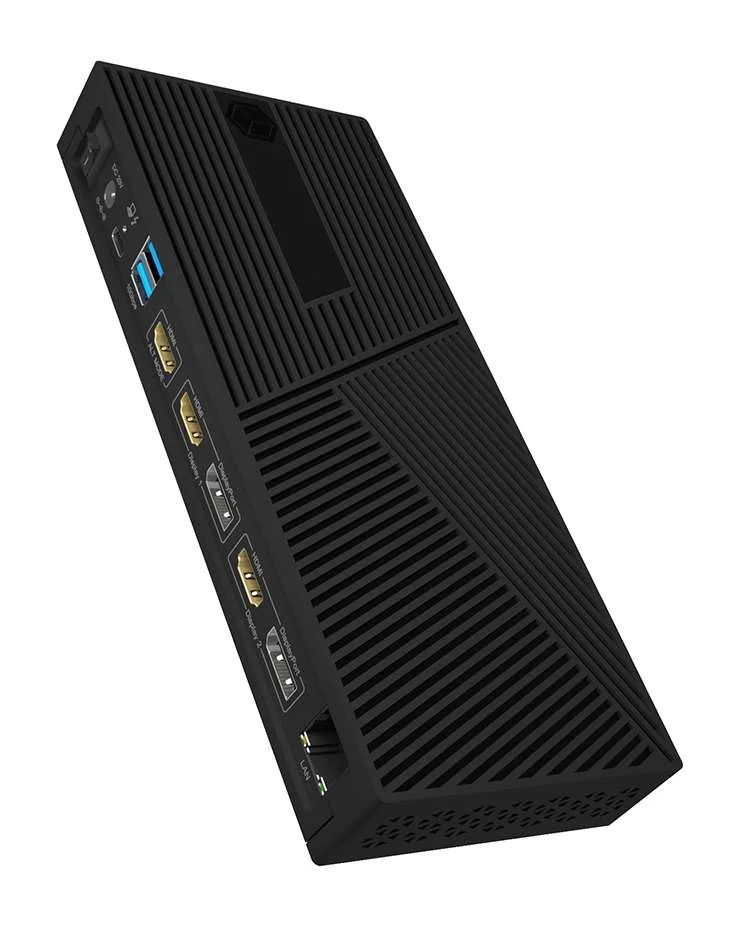 Dockingstation Icybox Hybrid Mit Dreifacher Videoausgabe Retail