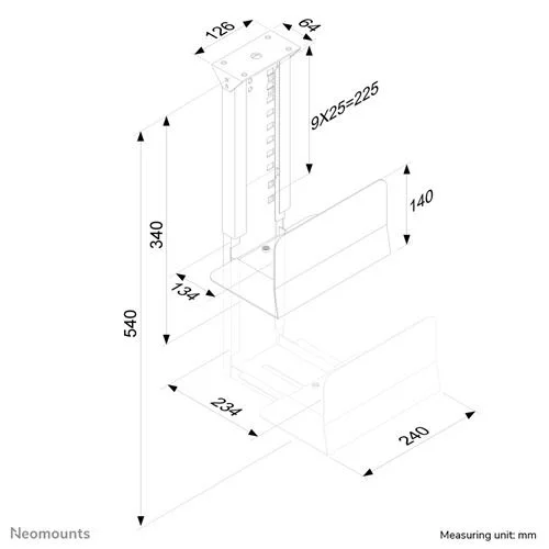 Neomounts By Newstar Cpu-D200 Suporte de CPU Mont.