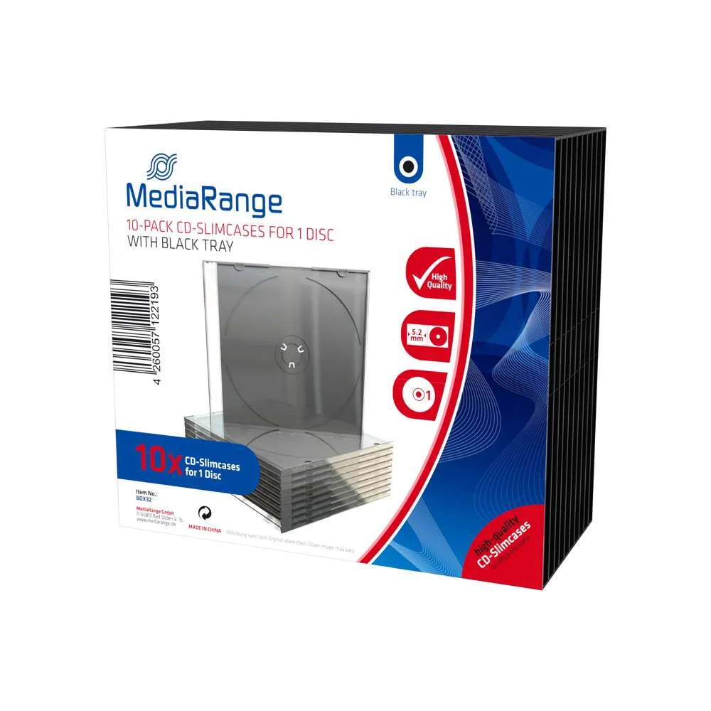 Mediarange Box32 Caixa para Discos &Oacute;ticos Caixa D.