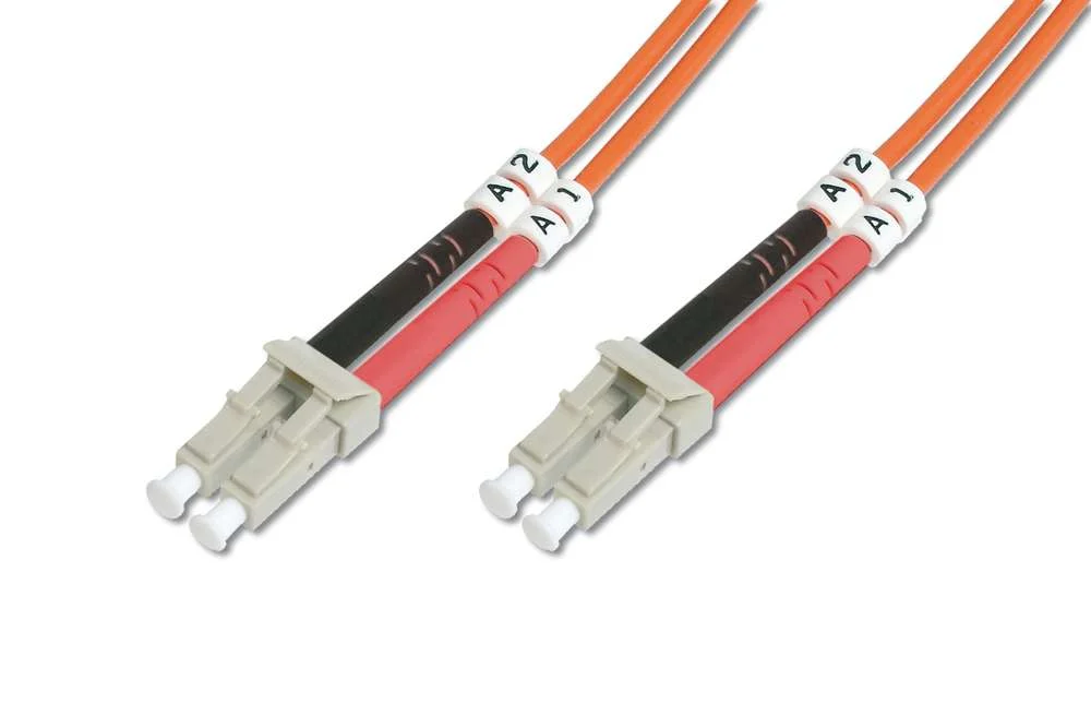 Digitus Lc Om4, 1m Cabo de Fibra &Oacute;tica I-Vh Om2 L.