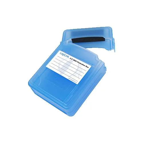 LOGILINK UA0132 BOLSA PARA DISCOS R&Iacute;GIDOS AZUL