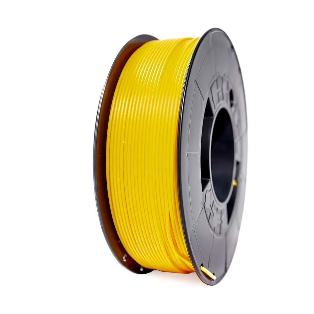Filamento de Impress&atilde;o 3d em Pla 1,75mm Bobina 1kg Amarelo