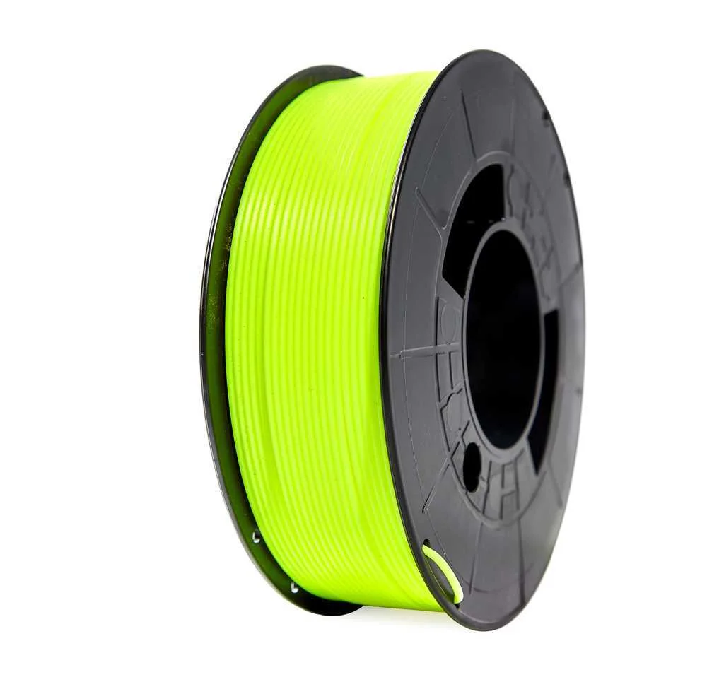 Filamento de Impress&atilde;o 3d em Pla 1,75mm Bobina 1kg Amarelo Florescente