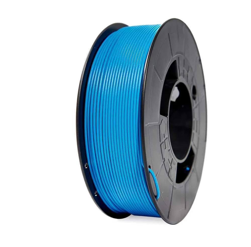 Filamento de Impress&atilde;o 3d em Pla 1,75mm Bobina 1kg Azul Claro