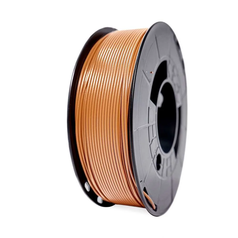 Filamento de Impress&atilde;o 3d em Pla 1,75mm Bobina 1kg Bronze