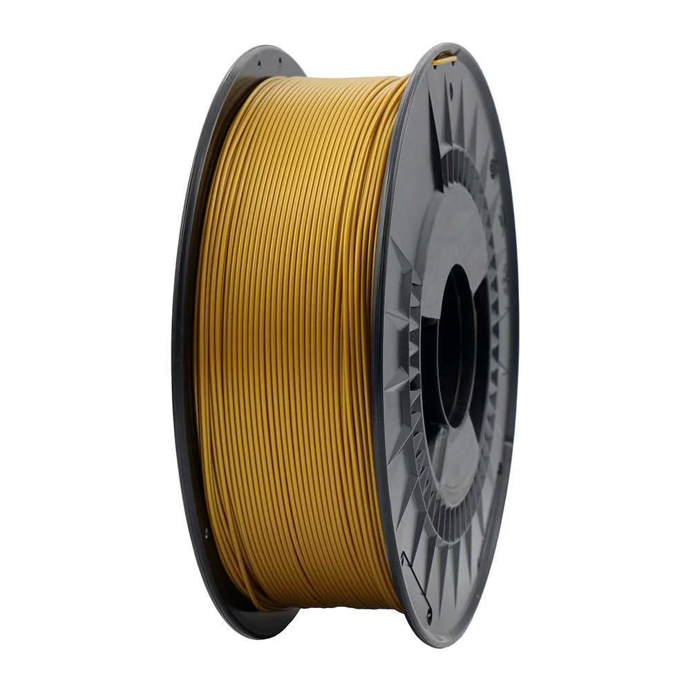 Filamento de Impress&atilde;o 3d em Pla 1,75mm Bobina 1kg Ouro